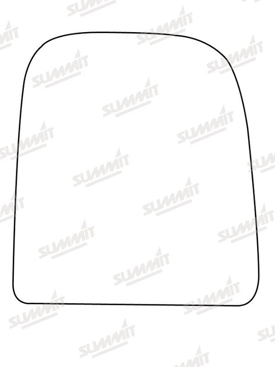 Summit Stick-On Commercial Mirror Glass fits Iveco Daily RHS - Summit - My Roof Bars