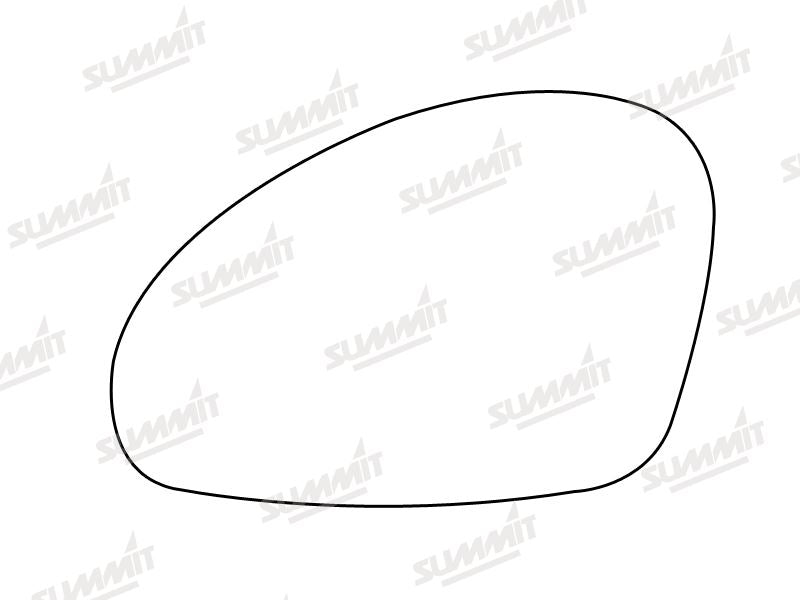 Summit Heated Base Plate With Standard Mirror Glass fits Seat Ibiza LHS - Summit - My Roof Bars