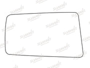 Summit Stick-On Standard Mirror Glass fits Daihatsu Charade RHS - Summit - My Roof Bars
