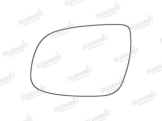 Summit Stick-On Standard Mirror Glass fits Kia Ceed 16 on LHS - Summit - My Roof Bars
