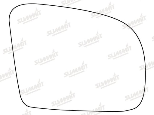 Summit Stick-On Standard Mirror Glass fits Mercedes M Class 08 to 15 RHS - Summit - My Roof Bars