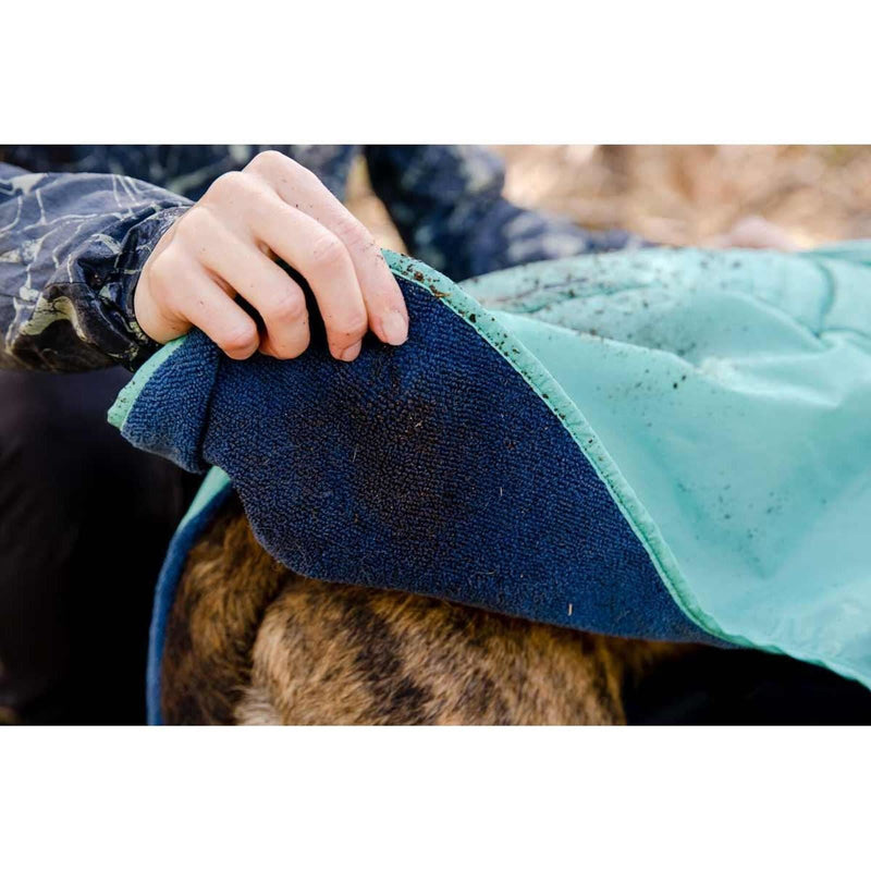Ruffwear Dirtbag Dog Towel Aurora Teal (Large)