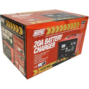 Maypole Heavy Duty Steel 20 Amp 12V/24V Car Van Tractor Battery Charger Mp730 - Town Tools - My Roof Bars