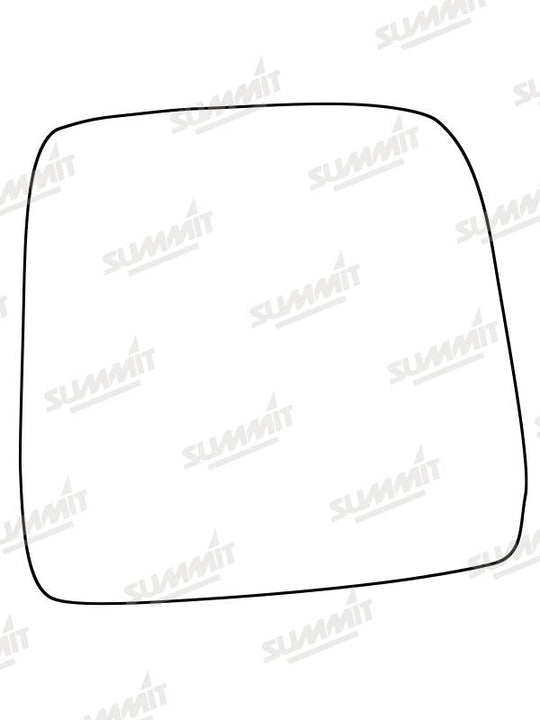 Summit Stick-On Standard Mirror Glass fits Suzuki Jimny 98 to 07 RHS - Summit - My Roof Bars