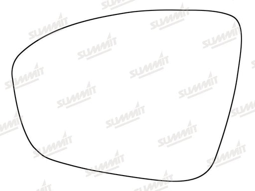 Summit Heated Base Plate With Standard Mirror Glass fits Renault Megane 2015 on LHS - Summit - My Roof Bars