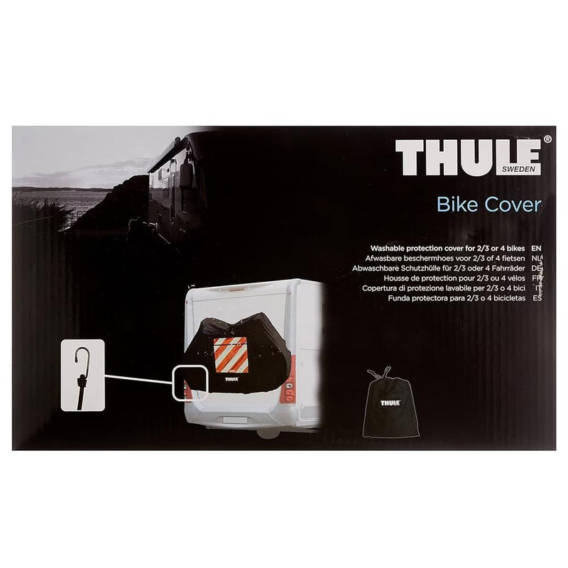Thule 307335 2 / 3 Bike Bicycle Cover, Black for Motorhome / Campervan