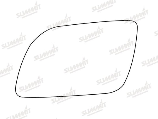 Summit Heated Base Plate With Standard Mirror Glass fits VW Polo 02 to 05 LHS - Summit - My Roof Bars