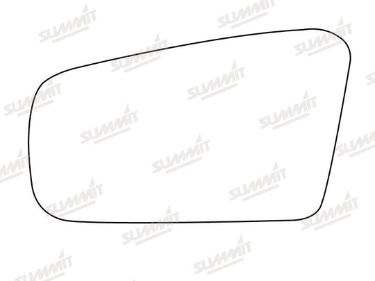 Summit Stick-On Standard Mirror Glass fits Mazda 323 LHS - Summit - My Roof Bars