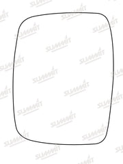 Summit Stick-On Commercial Mirror Glass fits Mercedes Vito Van - Summit - My Roof Bars