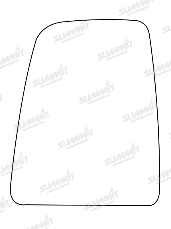 Summit Stick-On Commercial Mirror Glass fits Ford Transit 2014 on LHS - Summit - My Roof Bars
