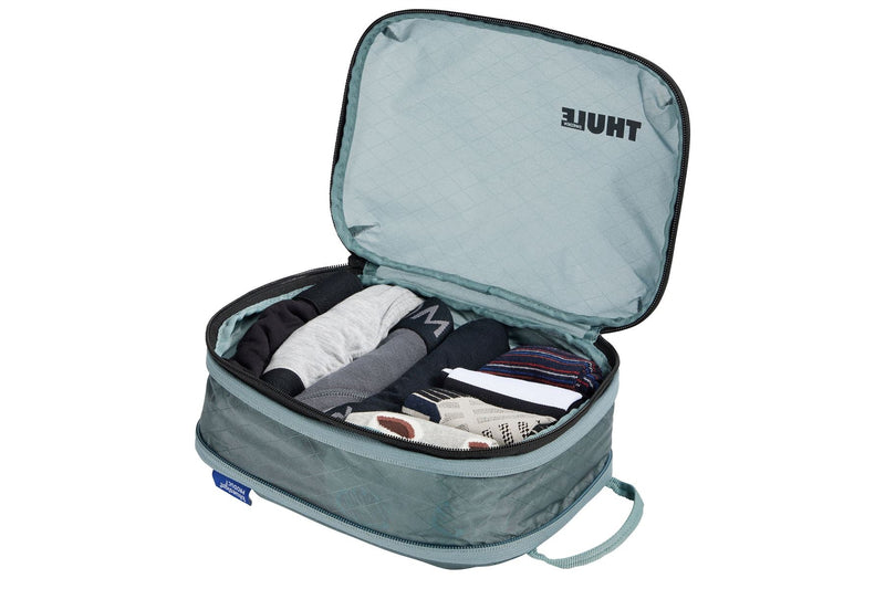Thule compression packing cube compression packing cube small pond grey