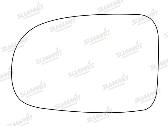 Summit Stick-On Standard Mirror Glass fits Vauxhall Corsa LHS - Summit - My Roof Bars
