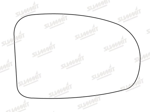 Summit Stick-On Aspheric Mirror Glass fits Toyota Avensis 08 on RHS - Summit - My Roof Bars