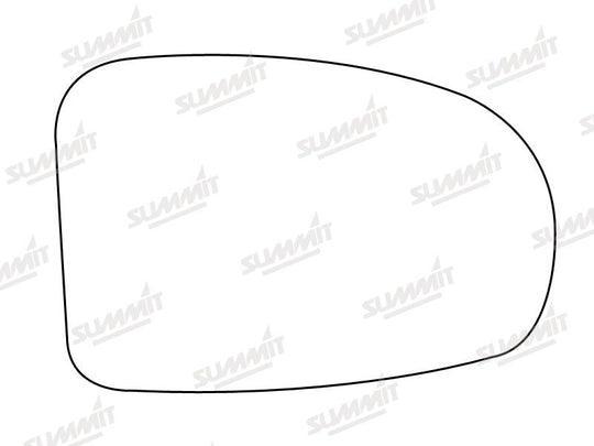 Summit Stick-On Aspheric Mirror Glass fits Toyota Avensis 08 on RHS - Summit - My Roof Bars