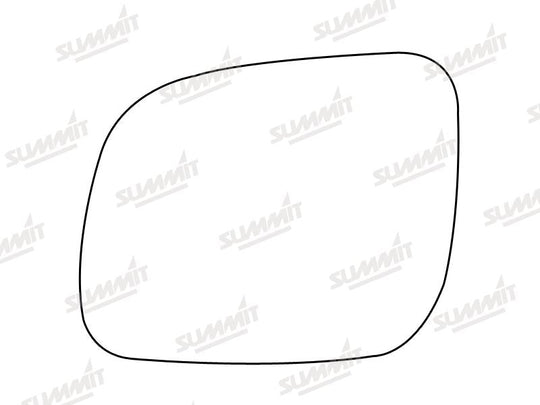 Summit Stick-On Standard Mirror Glass fits VW Lupo 99 on Polo 00 on LHS - Summit - My Roof Bars