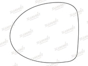 Summit Stick-On Standard Mirror Glass fits Renault Twingo 07 to 14 LHS - Summit - My Roof Bars