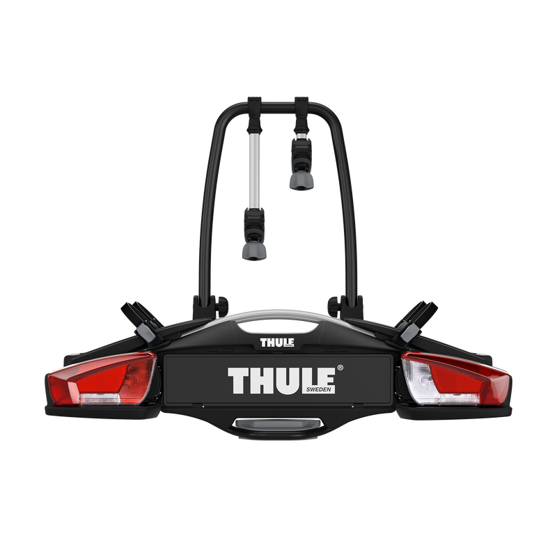 Thule VeloCompact 13-pin Platform Bike Rack | E-Bike Compatible | Tiltable | Lockable