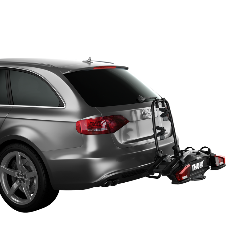 Thule VeloCompact 13-pin Platform Bike Rack | E-Bike Compatible | Tiltable | Lockable