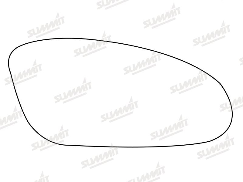 Summit Stick-On Standard Mirror Glass fits Ford Probe RHS - Summit - My Roof Bars