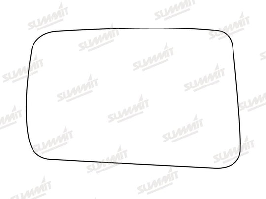 Summit Stick-On Standard Mirror Glass fits Mitsubishi Lancer Galant RHS - Summit - My Roof Bars