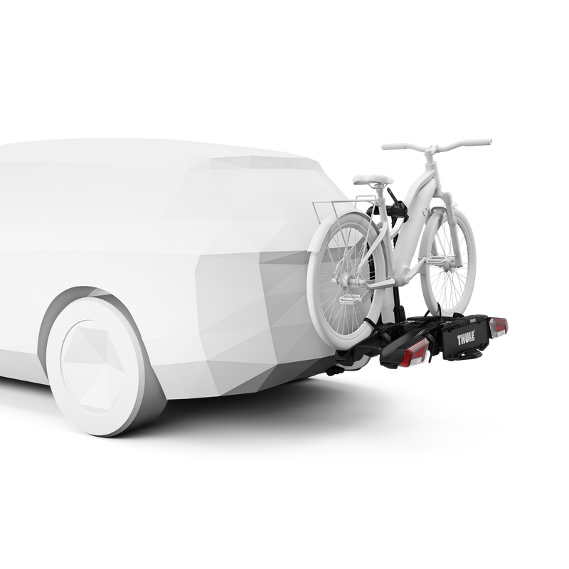 Thule EasyFold 3 Platform Bike Rack | E-Bike Compatible | Tiltable | Lockable