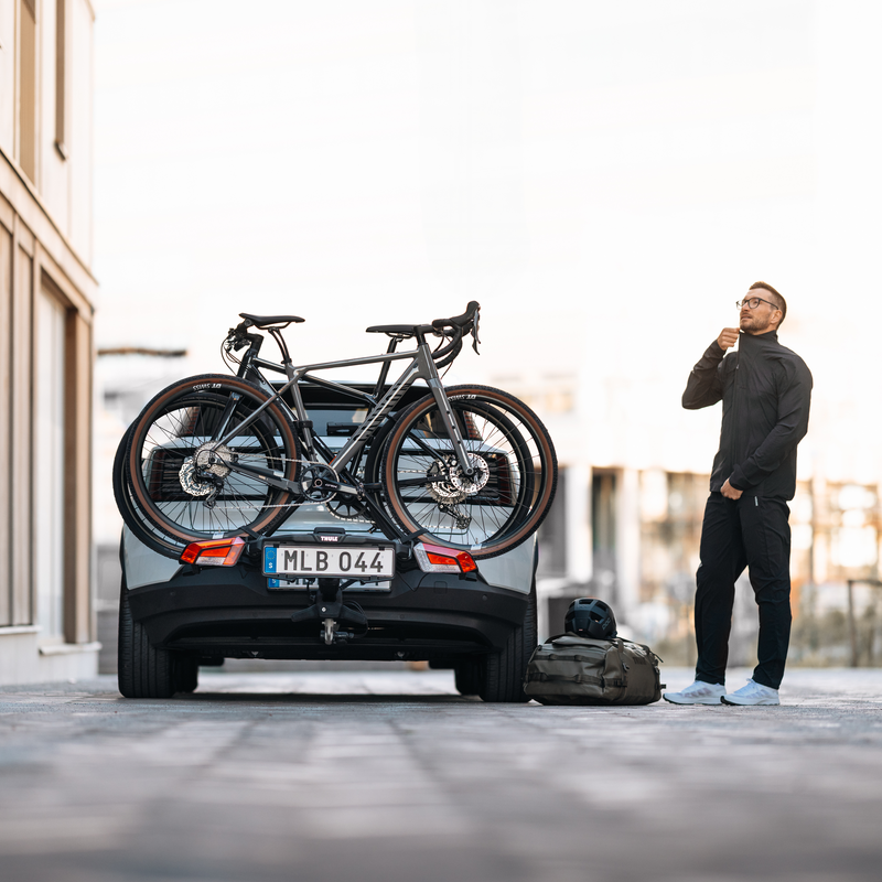 Thule OutPace Platform Bike Rack | E-Bike Compatible | Tiltable | Lockable