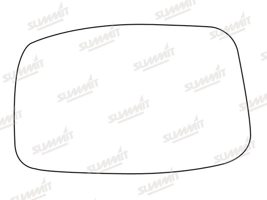 Summit Stick-On Standard Mirror Glass fits Peugeot 807 02 on LHS - Summit - My Roof Bars