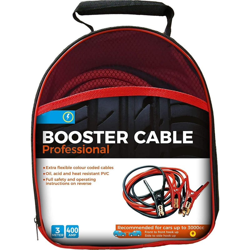 400Amp 3Mtr Proffessional Jump Leads - Simply - My Roof Bars