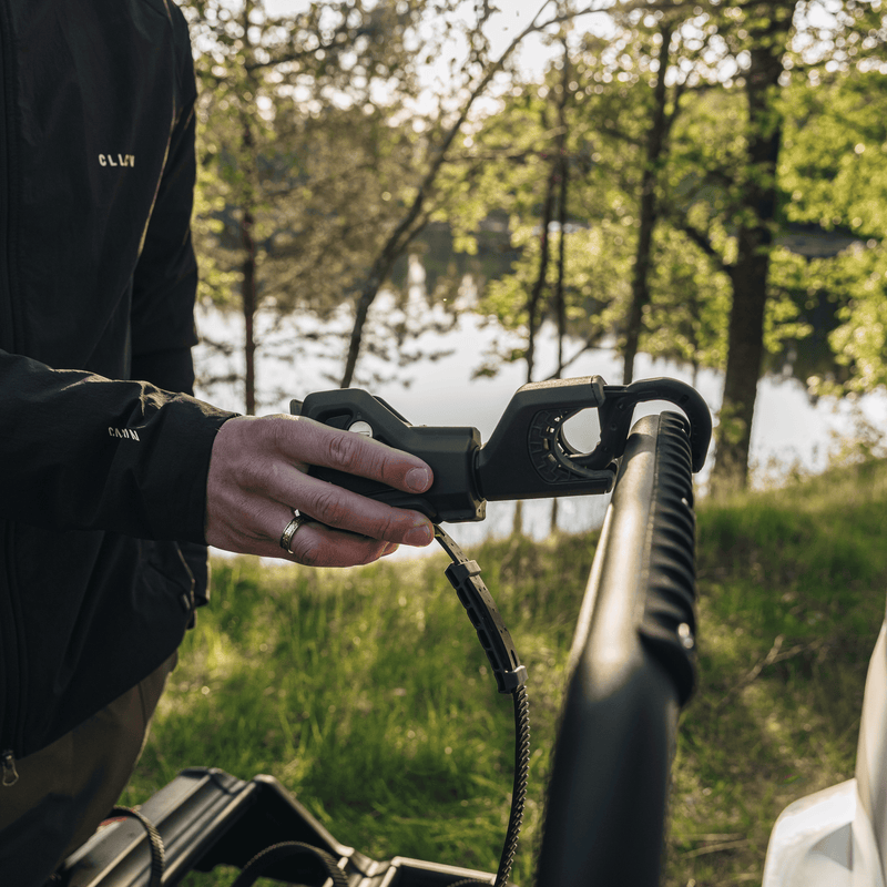 Thule VeloSpace 3 Platform Bike Rack | E-Bike Compatible | Tiltable | Lockable