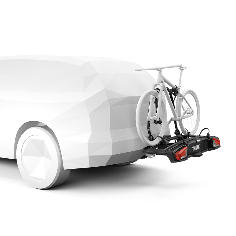 Thule VeloSpace 3 Platform Bike Rack | E-Bike Compatible | Tiltable | Lockable