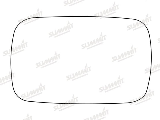 Summit Stick-On Standard Mirror Glass fits Ford Fiesta RHS LHS - Summit - My Roof Bars
