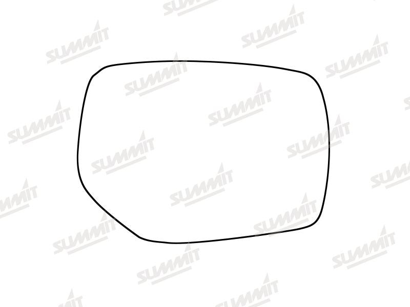 Summit Stick-On Standard Mirror Glass fits Subaru Forester 13-19 RHS - Summit - My Roof Bars