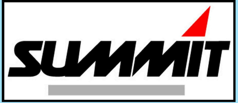 Summit Commercial 3 x Aluminium Fixed Point Roof Bars Rack 1.5m SULC-012