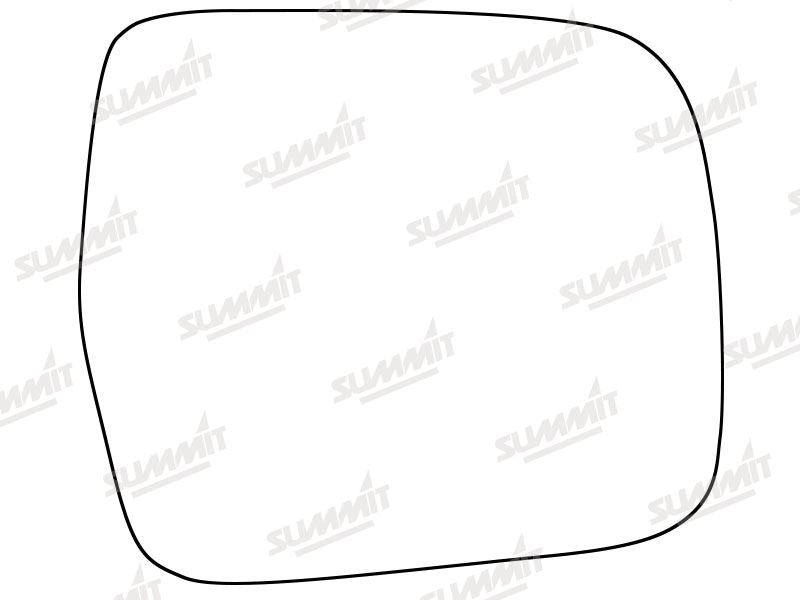 Summit Stick-On Aspheric Mirror Glass fits Toyota Previa RHS - Summit - My Roof Bars