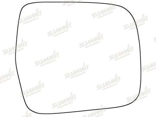 Summit Stick-On Aspheric Mirror Glass fits Toyota Previa RHS - Summit - My Roof Bars
