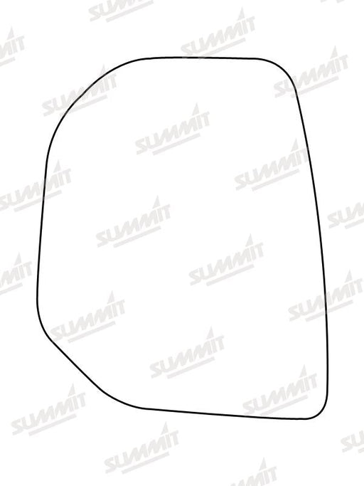 Summit Heated Base Plate With Commercial Mirror Glass fits Peugeot Partner, Citroen Berlingo LHS - Summit - My Roof Bars