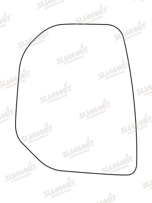 Summit Heated Base Plate With Commercial Mirror Glass fits Peugeot Partner, Citroen Berlingo LHS - Summit - My Roof Bars
