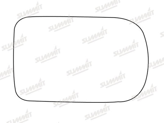 Summit Stick-On Aspheric Mirror Glass fits BMW 5 Series 95 to 02 7 Series 94 to 01 RHS - Summit - My Roof Bars