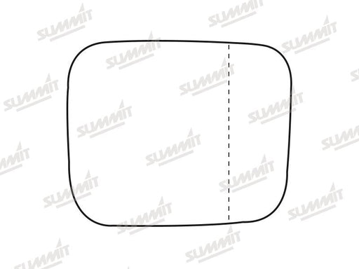 Summit Heated Base Plate With Blind Spot Mirror Glass fits Jeep Renegade 13 on LHS - Summit - My Roof Bars