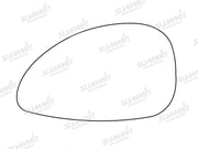 Summit Stick-On Standard Mirror Glass fits Citroen C4 04 on LHS - Summit - My Roof Bars