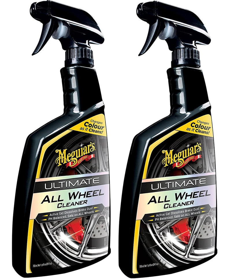 2x Meguiar's G180124EU Ultimate All Wheel Cleaner 710ml