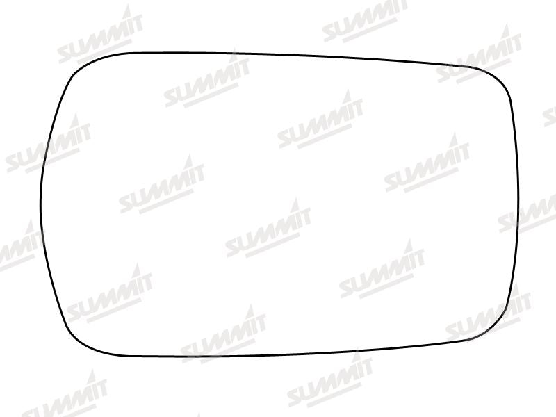 Summit Stick-On Standard Mirror Glass fits Volvo 240 RHS - Summit - My Roof Bars