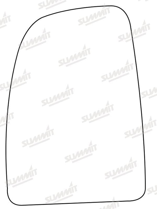 Summit Stick-On Commercial Mirror Glass fits Citroen Jumper, Fiat Ducato, Peugeot Boxer LHS - Summit - My Roof Bars