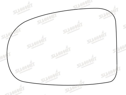 Summit Stick-On Aspheric Mirror Glass fits Toyota Avensis 08 on LHS - Summit - My Roof Bars