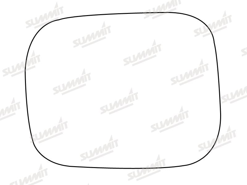 Summit Stick-On Standard Mirror Glass fits Volvo XC70 06 on LHS - Summit - My Roof Bars