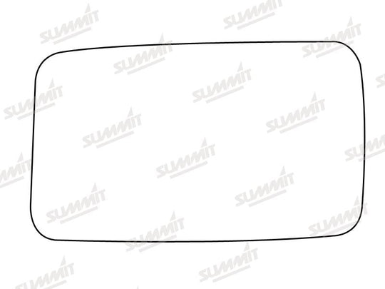 Summit Stick-On Standard Mirror Glass fits Renault 11 LHS - Summit - My Roof Bars