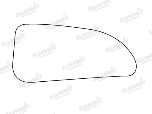 Summit Stick-On Commercial Lower Blind-Spot Mirror Glass fits Nissan Interstar, Renault Master, Vauxhall Movano LHS - Summit - My Roof Bars