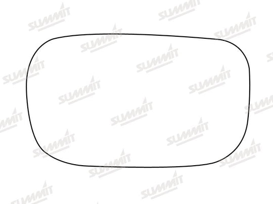 Summit Stick-On Standard Mirror Glass fits Toyota Celica 99 on LHS - Summit - My Roof Bars