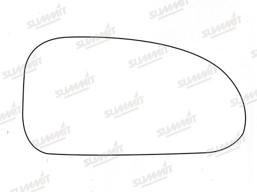 Summit Stick-On Standard Mirror Glass fits Hyundai Coupe RHS - Summit - My Roof Bars