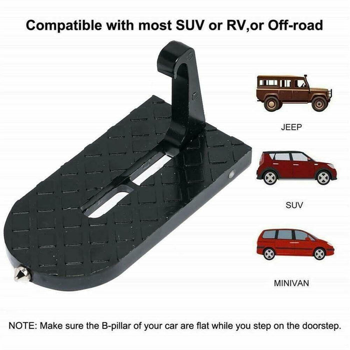 Vehicle Access Roof Of Car Door Step Rooftop Doorstep ,Latch Pedal Hook KC - Summit - My Roof Bars